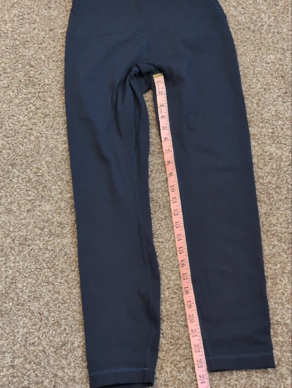 Lululemon Athletica Navy Blue Size 6 Leggings - Picture 4 of 5